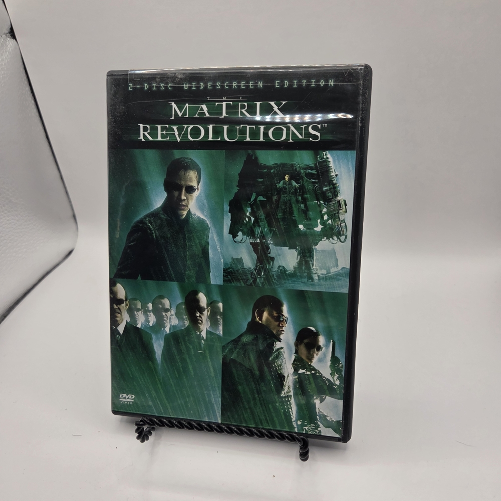 Matrix Revolutions DVD - Black and Green
